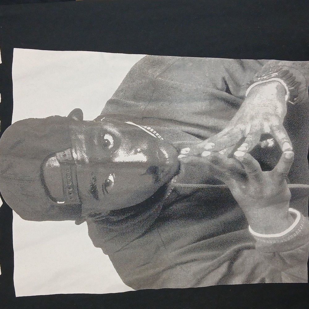 Philcos Poetic Justice A Street Romanxe Men T Shirt Blacl Whit Size Small NWOT - Picture 3 of 6